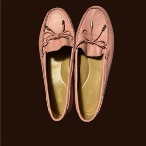 Pink Michael Kors Sutton Moccasins - size 10